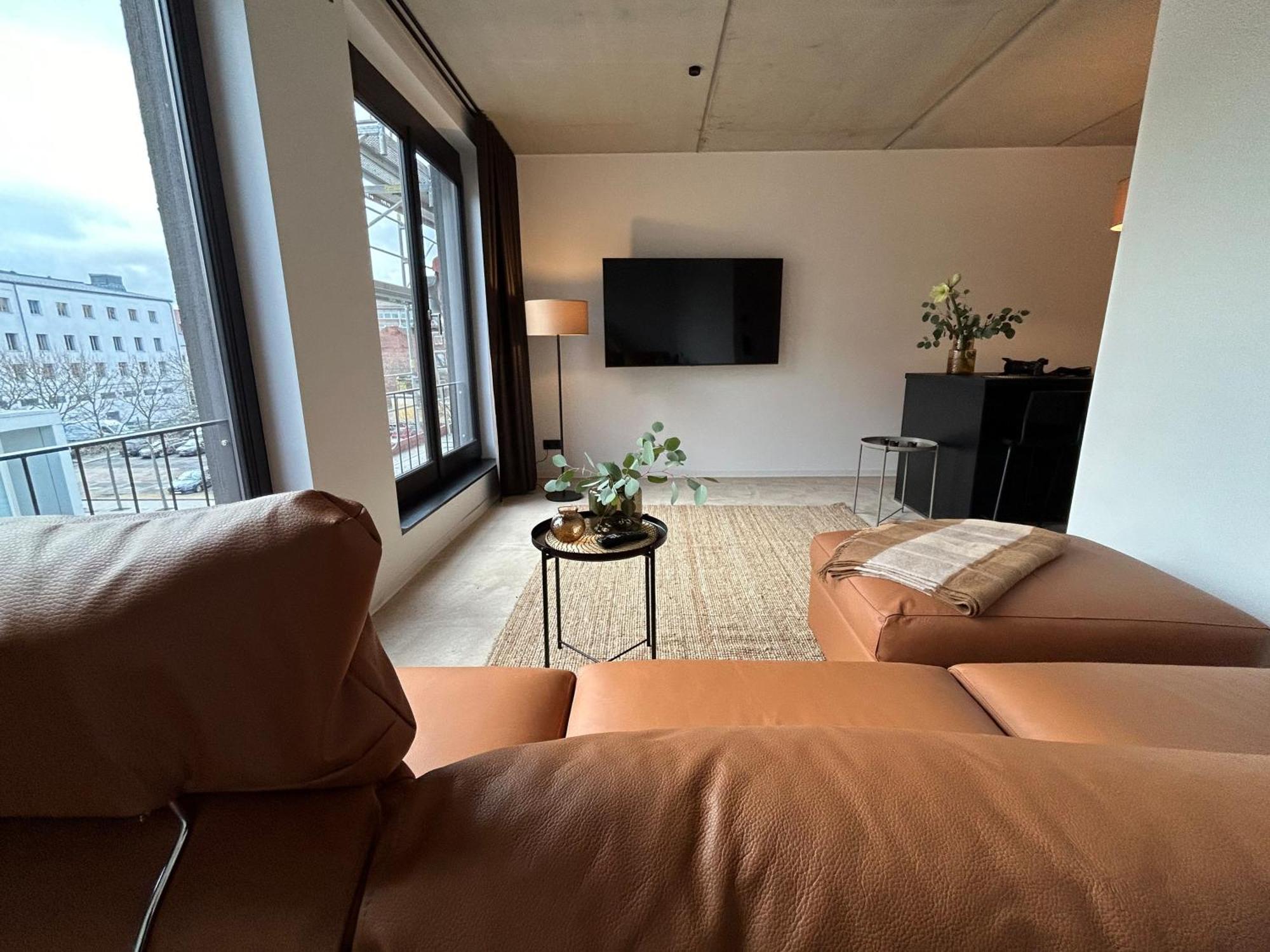 Eiwelhome - Stilvoll, Urban-Ruhig Schlafen, Bahnhofsnah, Balkon Erfurt Bagian luar foto